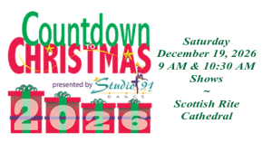 Studio '91 – Combo1: 12/18/2026 – 9 AM, 10:30 AM Shows